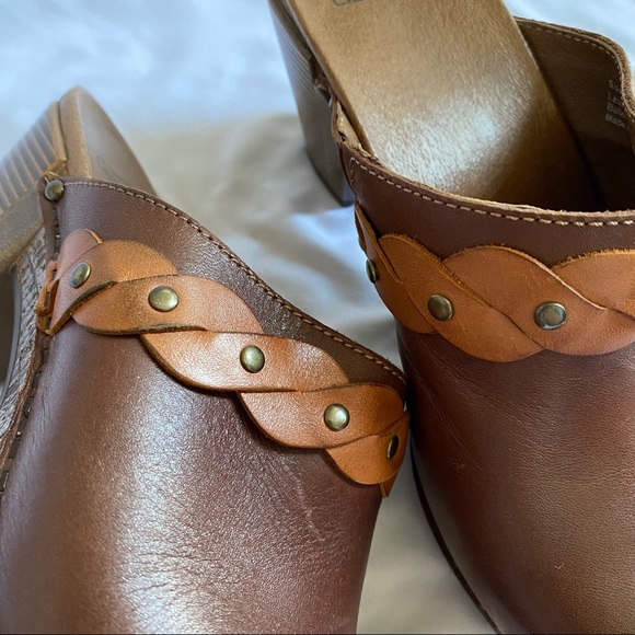 Dansko Rach Leather Clog Brown 39 - Picture 8 of 14